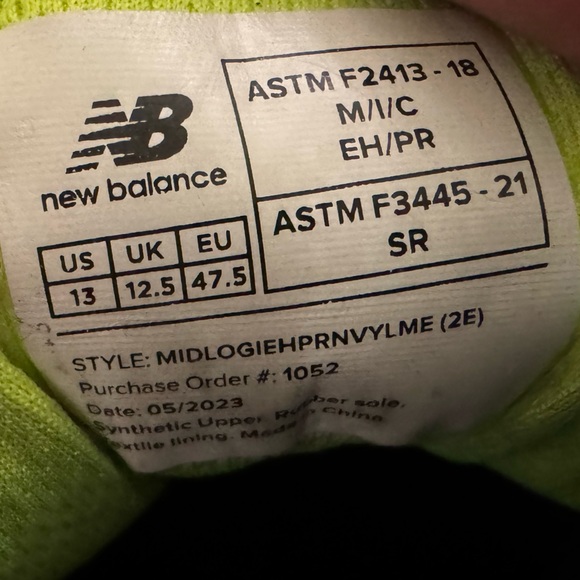 New Balance Logic safety toe - Picture 8 of 8